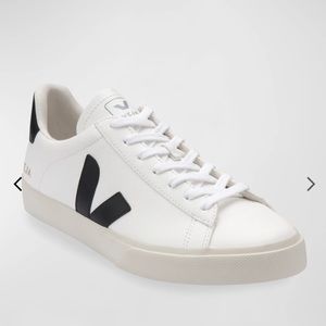 Veja Campo Bicolor Leather Low-Top Sneakers